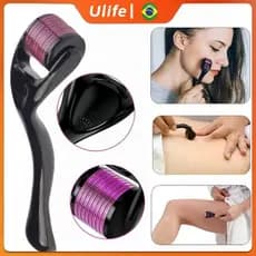 Estimule a Renovação da Pele: Derma Roller System 0.50mm-2.0mm Preenche Falhas no Cabelo/Barba e Reduz Cicatrizes