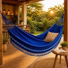 Rede De Descanso Dormir Aconchego Gigante Casal Decorativa Promoção Atacado