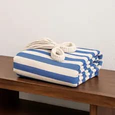 Rede de Dormir Casal Marina Celeste 3.90M x 1,50M Descanso Gigante Algodão Resistente Artesanal Luxo