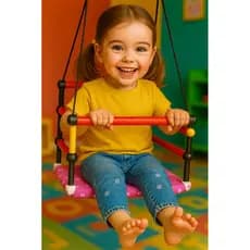 Cadeirinha de Balanço Infantil Para Crianças Até 35kg 1 A 10 ANOS de Madeira de Alta Qualidade