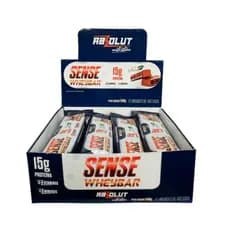 Caixa de barra de Proteína Sense Whey Bar com 12 unidade - Absolut Nutrition