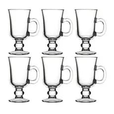 Taça Xícara para cappuccino com pé de vidro Royal - Fratelli