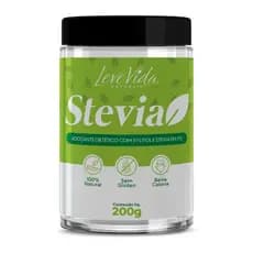 Adoçante Stévia em Pó 200gr - Leve Vida