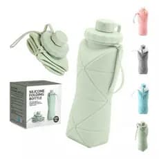 Copo De Agua Portatil De Silicone Para Esportes