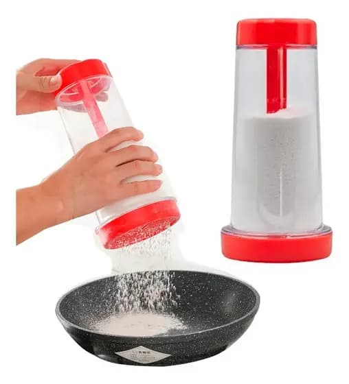 Dispenser Tapioqueira Polvilhador para Preparo Rápido de Tapioca
