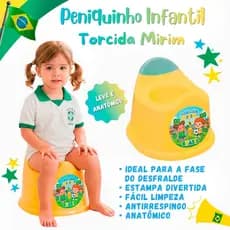 Penico Transição Menino Menina Assento Pinico Peniquinho Assento Desfralde Troninho Educativo Até 30kg