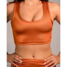 Top Feminino Fitness Anatômico