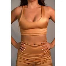 Top Feminino Fitness Anatômico