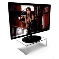 Suporte Monitor mesa em acrílico