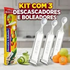 1/2/3/4/5 Descascador e Boleador Cortador Multifuncional  2 em 1 Frutas Legumes Batata Keita