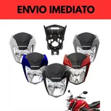 Kit Farol Completo Honda Cg Titan 160 2022 Á 2024 Com Suporte Aranha Diversas Cores ENVIO IMEDIATO