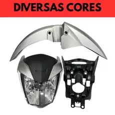 Kit Frente Farol Completo Com Paralama Honda Cg Titan 160 2016 Até 2024 Diversas Cores ENVIO IMEDIATO