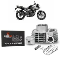 Kit Cilindro Motor Completo Yamaha Fazer 250 Xtz Lander Tenere 250 Até 2017 Motomo ENVIO IMEDIATO