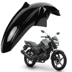 Paralama Dianteiro Compatível com Moto Yamaha Fazer 150 2014 Até 2021 Preto ENVIO IMEDIATO