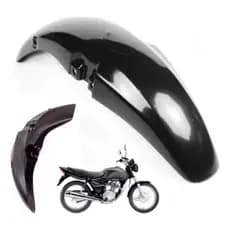 Paralama Dianteiro Inquebrável Cg Titan Fan 125 2000 Á 2008 Preto Injetado ENVIO IMEDIATO