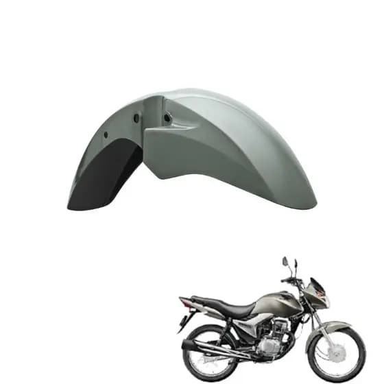 Paralama Dianteiro Honda Cg Titan Fan 150 2009 Á 2013 Prata Ibiúna Pro Tork ENVIO IMEDIADO