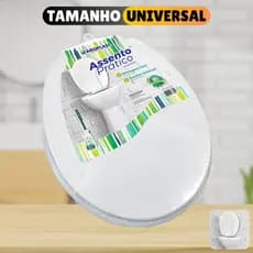 Tampa De Vaso Privada Com 2 Parafusos Assento Sanitário Oval Branco Plástico Universal Barata Resistente Branco Encaixe Para Banheiro