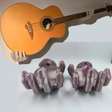 Par de Mão Suporte de parede pra Violão e suporte para guitarra