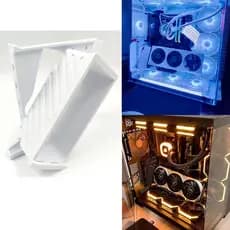 Suporte Vertical inclinável para GPU Placa de video para gabinete 6 baias