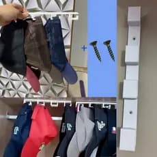 Suporte Organizador Para Bonés, boinas ou chapéus + 2 parafusos