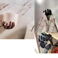 Suporte paraToalha Banheiro Mão Porta Papel Higienico porta sabonete suporte de parede suporte fone