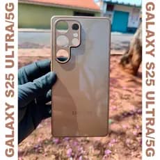 Capinha Capa Bronze Luxo Espelhada Samsung Galaxy S25 Ultra 5G Com Proteção De Câmera Elevada