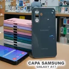 Capinha Capa Compatível Samsung Galaxy A17  Premium Espelhada Acrílico com efeito vidro