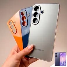 Capa Capinha Premium P/ Samsung Galaxy S26 Ag Glass Acrílico/ Proteção de Câmera