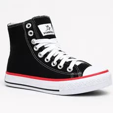 Tênis Cano Alto Feminino Masculino Casual Estilo All Skate Confortável Moda Jovem Botinha Starworld