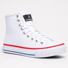 Tênis Cano Alto Feminino Masculino Casual All Style Confortável Skate Starworld