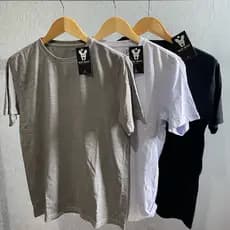 Camiseta Masculina Básica | Algodão Estonado | Envio Rápido