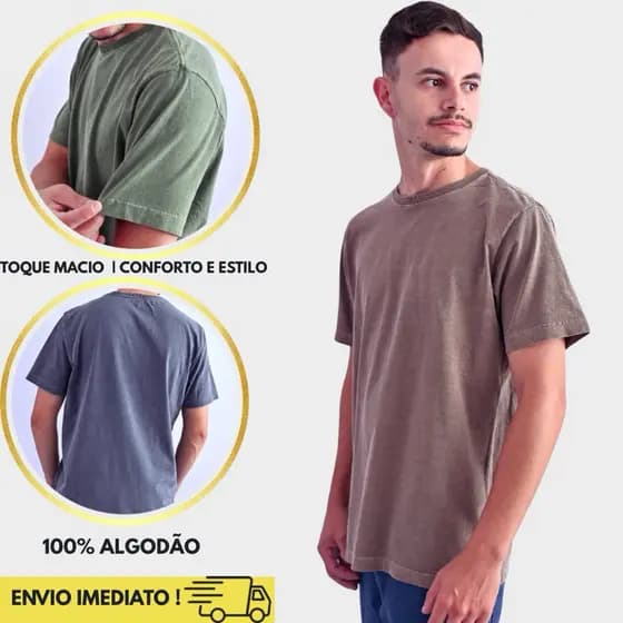 Camiseta Masculina Básica