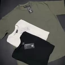 Camisetas Oversize Texturizada- Alta qualidade
