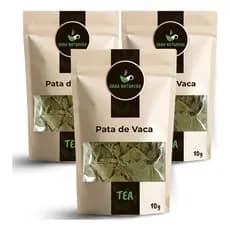Infusão de Pata de Vaca Para Preparo de Chá Bebida Leve-Com 3 Pacotes