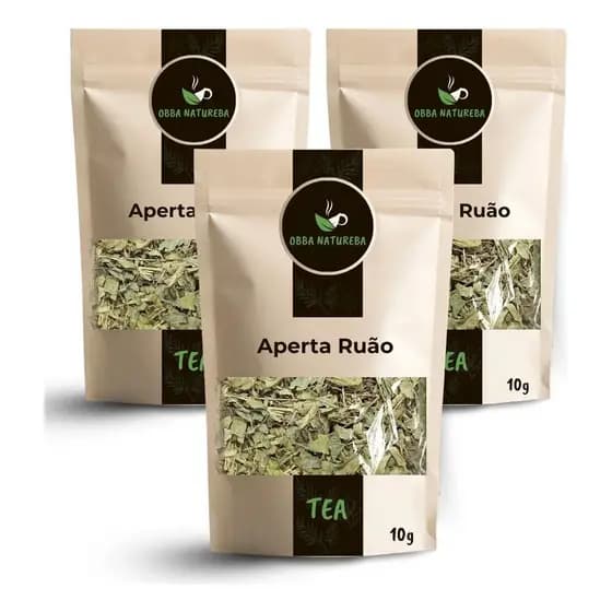 Chá de Aperta Ruãos  Pronto para Infusão Produto Vegetal-Com 3 Pacotes