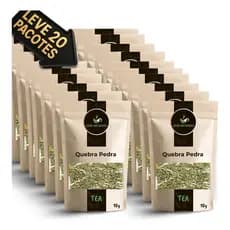 Chá de Quebra Pedra Pronto para InfusãoExperiência Natural-Com 20 Pacotes