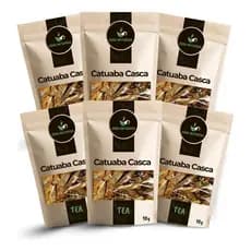 Chá de Catuaba 100% Pura  - Leve 6 Pacotes Contendo partes da Casca Uso Tradicional Em Infusão