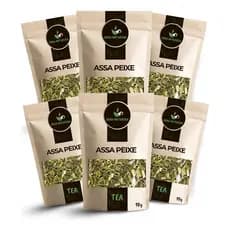 Assa Peixe para Chá Ervas de Qualidade Premium Indicadas Para Uso Tradicional - Leve 6 Pacotes