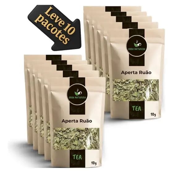 Aperta Ruãos  Ervas Secas para Chá Aroma Natural-Com 10 Pacotes
