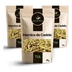 Chá de Mamica de Cadela Pronto para Infusão Produto Vegetal-Com 3 Pacotes