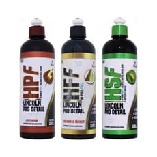 Kit Polimento Automotivo Fast Premium Hpf Hff Hsf Lincoln Corte Lustro Refino Leve Pesado Primeira Linha Premium