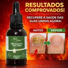 Óleo Essencial de Melaleuca Conta gotas 100% puro 30ML