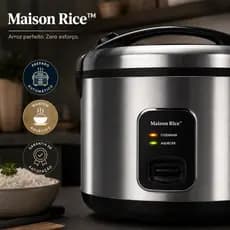 Panela Arroz Elétrica Compacta 1 Litro Design Moderno 127V