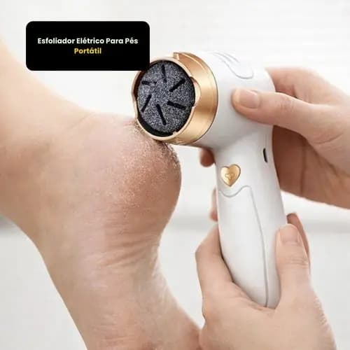 Esfoliador Eletrico Portatil Pessoal Removedor Calos Rugas Peles Secas
