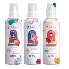 Kit Desodorantes Íntimos Cheirosa 50ml Bio Instinto – Algodão Doce, Delicada e Morango Chantilly