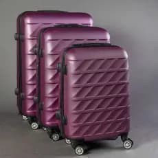 Mala de Viagem Grande 23kg Premium P/M/G com Rodinhas 360° – Bagagem Avião, Zíper Duplo, Resistente