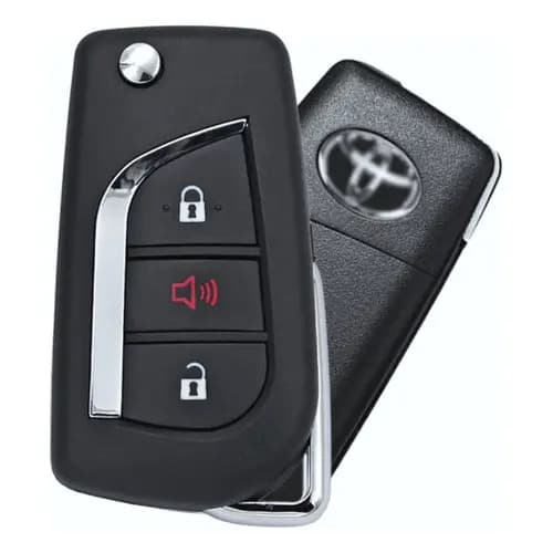 Capa Carcaça Chave Canivete Hilux 2014 2015 2016 2017 2018 2019