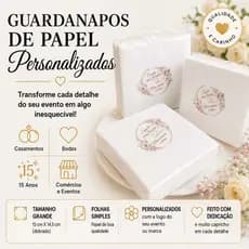 Guardanapos de papel personalizado folhas simples 29cmX29cm Grandes quantidades