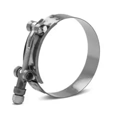 Abraçadeira em aço inox Tucho 80 - 88mm Bärenwald