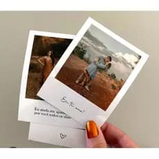 Kit de Mini Fotos com Legenda - Eternize os melhores momentos da sua vida - Envio imediato
